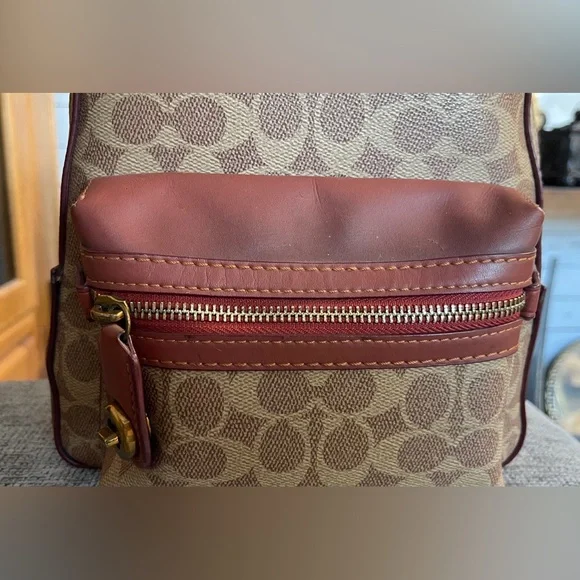 ❌SOLD ❌Coach Signature Campus Backpack Small - Picture 4 of 17